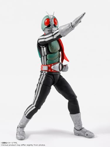 TAMASHII NATIONS S.H.フィギュアーツ（真骨彫製法） 仮面ライダー新1号 栄光の昭和ライダーエディション（初回限定台座付属） 約145mm PVC&ABS&布製 塗装済み可動フィギュア