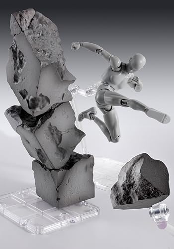 TAMASHII NATIONS 魂EFFECT Concrete Crash for S.H.フィギュアーツ 約165mm ABS製 塗装済みフィギュア用エフェクトパーツ
