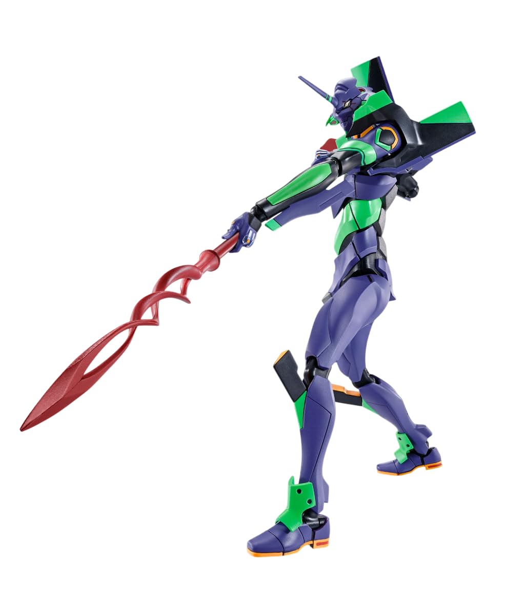 TAMASHII NATIONS ROBOT魂 シン・エヴァンゲリオン劇場版:‖ ＜SIDE EVA＞ エヴァンゲリオン初号機+カシウスの槍（リニューアルカラーエディション）（再販版） 約170mm PVC&ABS製 塗装済み可動フィギュア