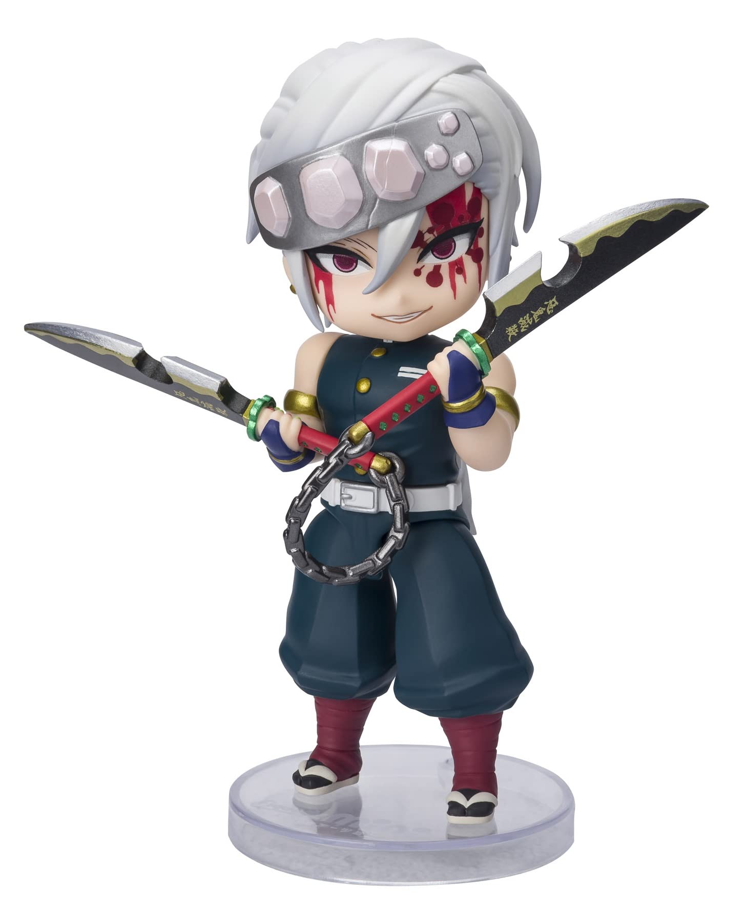 TAMASHII NATIONS Figuarts mini 鬼滅の刃 宇髄天元 音の呼吸 約100mm 塗装済み可動フィギュア